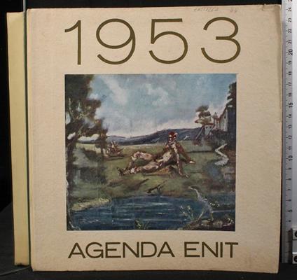 Agenda Enit 1953 - copertina