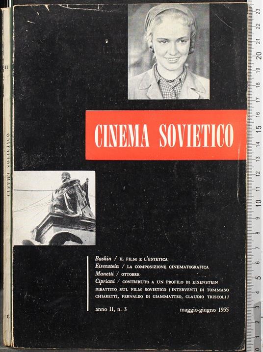 Cinema Sovietico. Maggio-Giugno 1955 - copertina