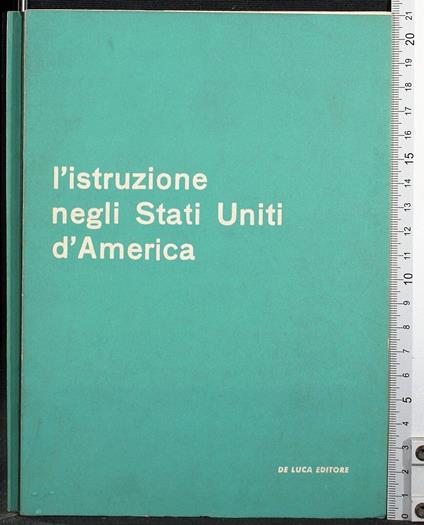 L' istruzione negli Stati Uniti D'America - copertina