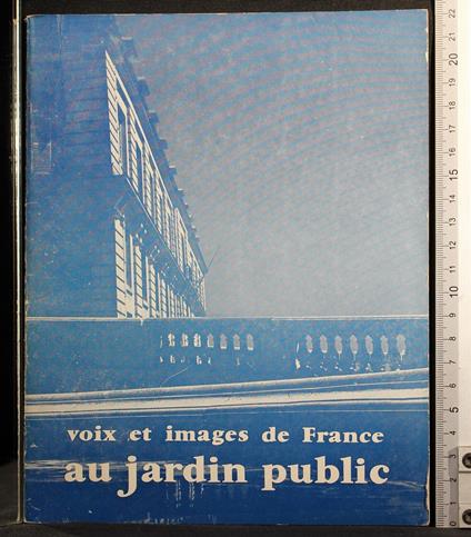 Voix et images de France au jardin public - copertina
