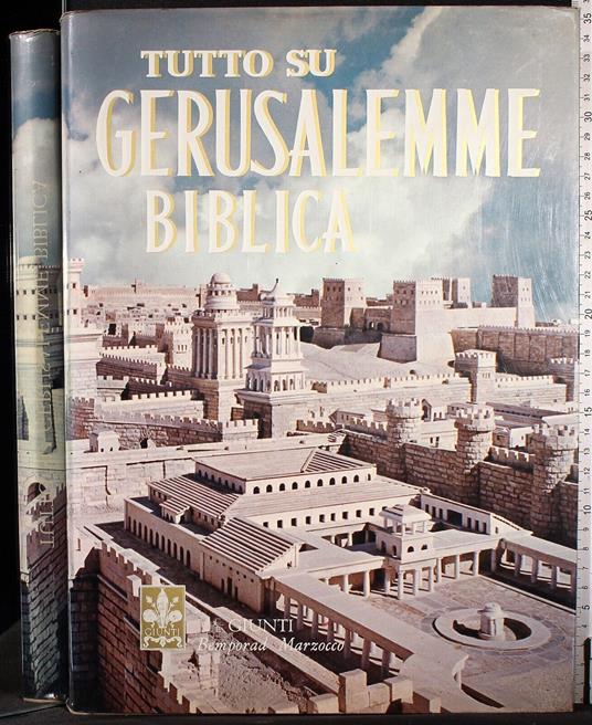 Tutto su Gerusalemme Biblica - copertina