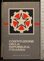 Costituzione della repubblica Italiana