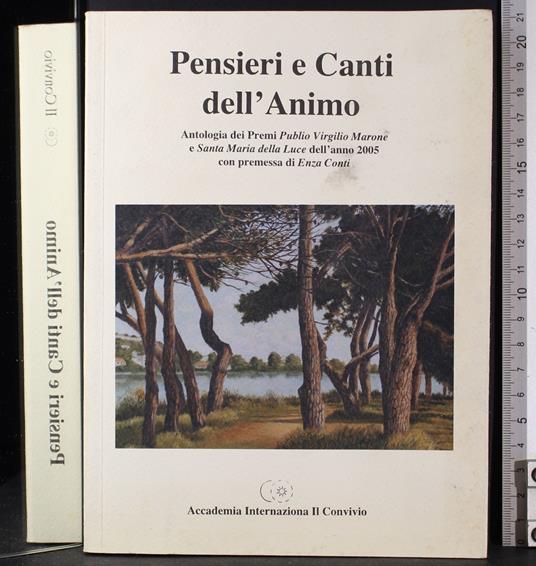 Pensieri e canti dell'animo - copertina