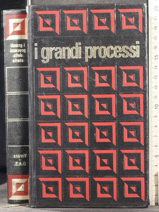 I grandi processi. Vol 18. Il processo di Verona. - copertina