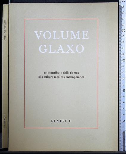 Volume glaxo. Numero 11 - copertina