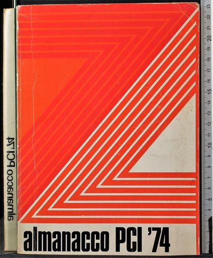 Almanacco PCI '74 - copertina