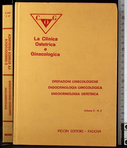 Operazioni ginecologiche endicronologia ginecologica o.. II N 2 - copertina