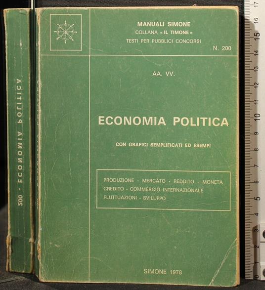 Economia Politica - copertina