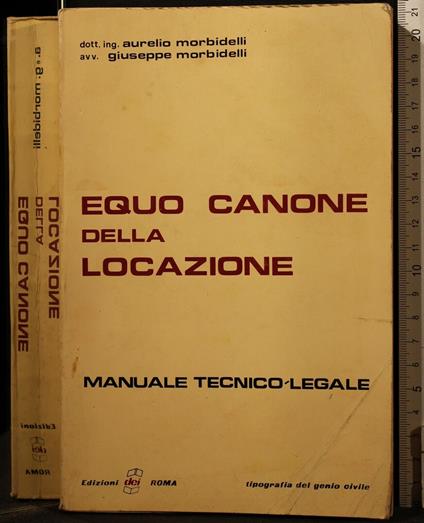 Equo Canone Della Locazione - copertina