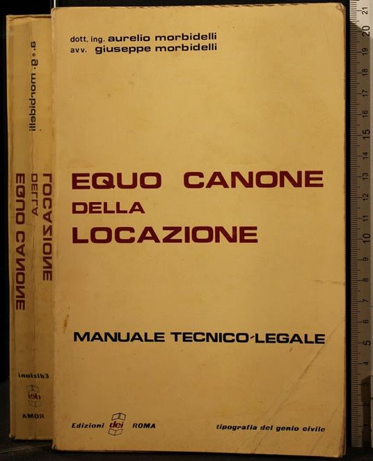 Equo Canone Della Locazione - copertina
