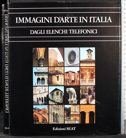 Immagini d'arte in Italia dagli elenchi telefonici - copertina