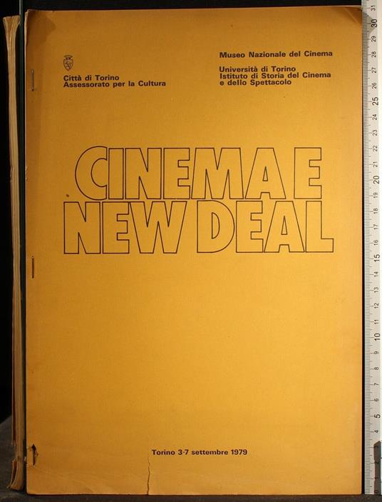 Cinema e New Deal - copertina