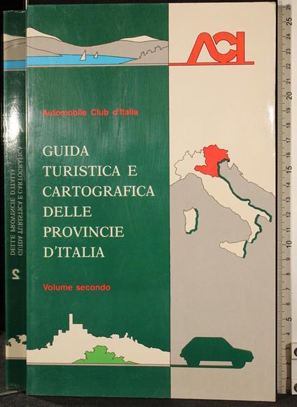 Guida turistica e cartografia delle provincie d'Italia vol 2 - copertina