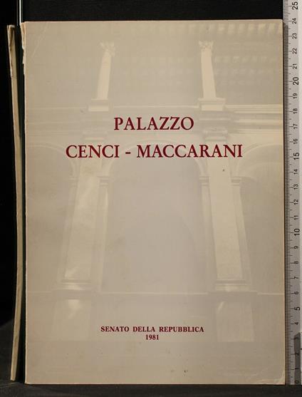 Palazzo Cenci-Maccarani - copertina