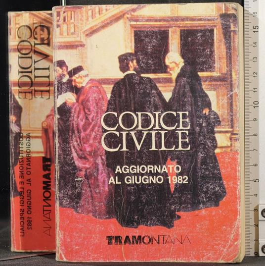 Codice civile. Aggiornato al giugno 1982 - copertina