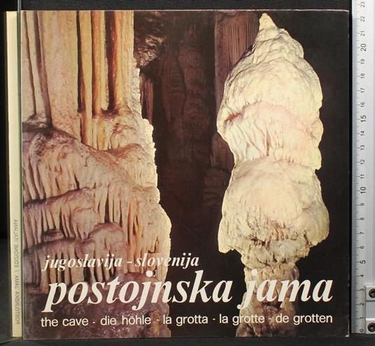Jugoslavija-Slovenija. Postojnska Jama - copertina