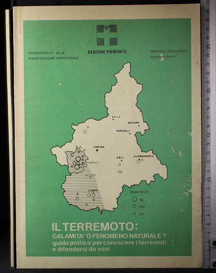 Il terremoto: calamità o fenomeno naturale? - copertina