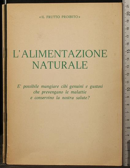 L' Alimentazione - copertina