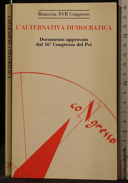 L' Alternativa Democratica. Documento Approvato Dal - copertina