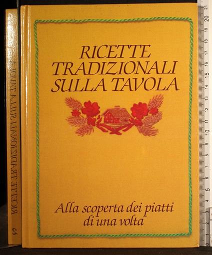 Ricette tradizionali sulla tavola - copertina