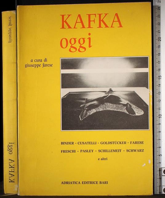 Kafka oggi - copertina