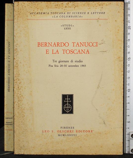 Bernardo Tanucci e la Toscana - copertina