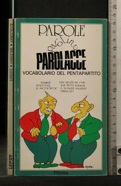 Parole Paroline Parolacce. Aa.Vv - copertina