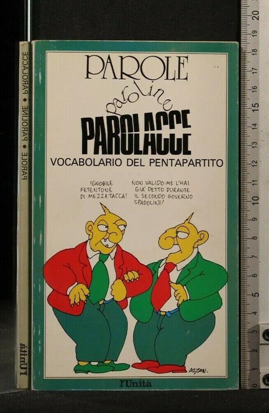 Parole Paroline Parolacce. Aa.Vv - copertina
