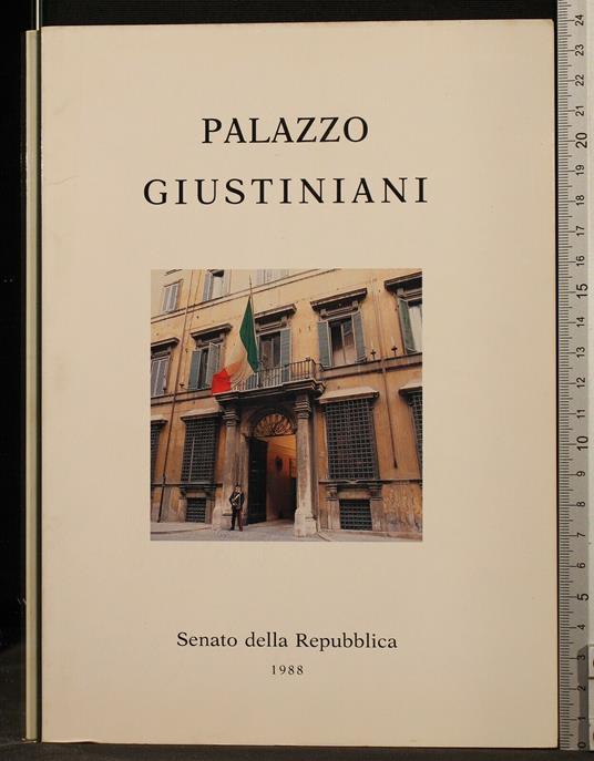 Palazzo Giustiniani - copertina