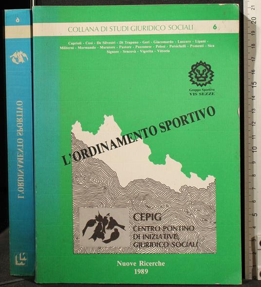 L' Ordinamento Sportivo - copertina