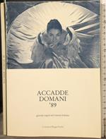 Accadde Domani '89. Giovani Registi Nel Cinema Italiano