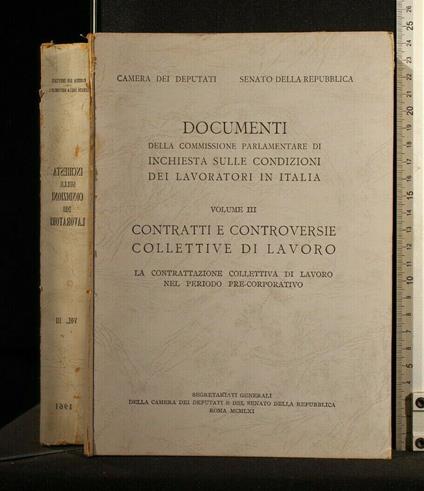 Documenti Della Commissione Parlamentare di Inchiesta Sulle - copertina