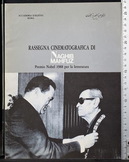 Rassegna cinematografica di Naghib Mahfuz - copertina