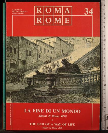 Roma Rome 34. N 11 dicembre 1991. La fine di un mondo - copertina