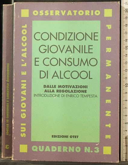 Condizione Giovanile e Consumo Di - copertina