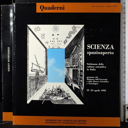 Scienza spazioaperto - copertina