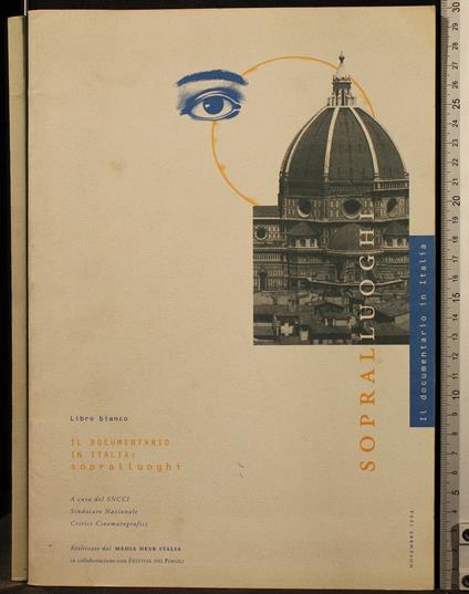 Sopralluoghi. Libro Bianco - copertina