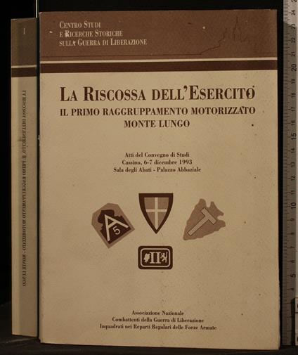 La riscossa dell'esercito. Il primo raggruppamento. - copertina