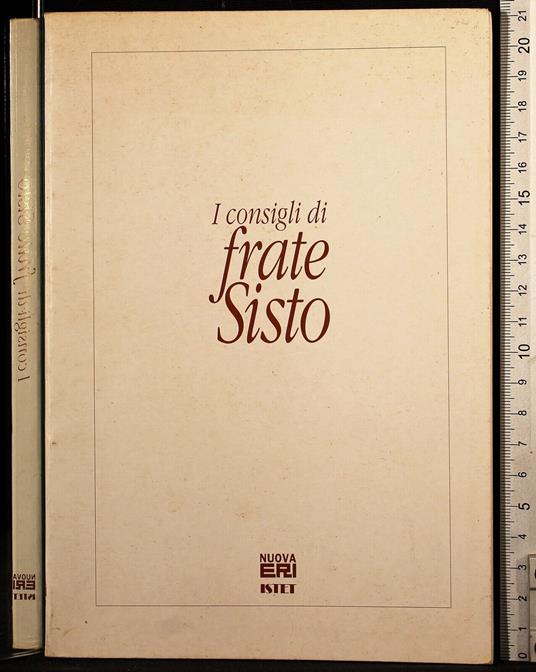 I consigli di frate Sisto - copertina