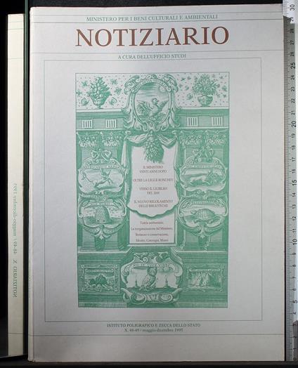 Notiziario N 48-49 1995 - copertina