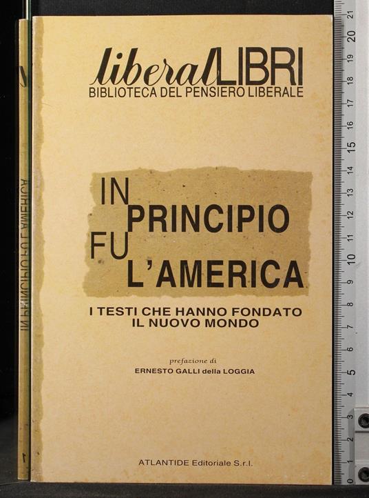 In principio fu l'America - copertina