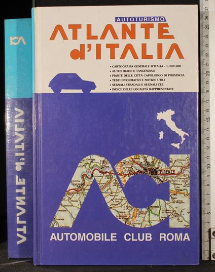 Atlante d'Italia. Autoturismo - copertina