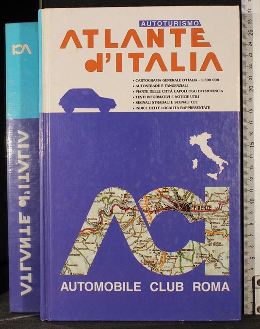 Atlante d'Italia. Autoturismo - copertina