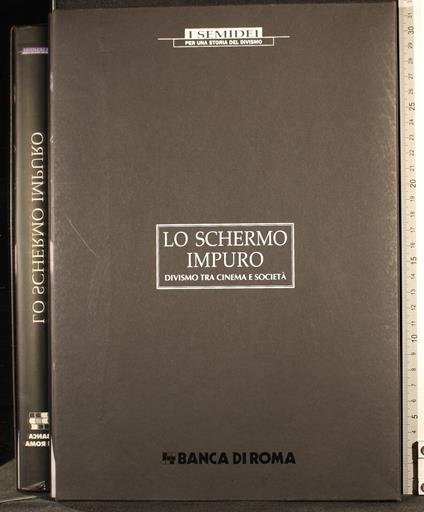 Lo schermo impuro - copertina