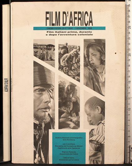 Ancr. Film D'Africa. Film Italiani Prima, Durante E. - copertina