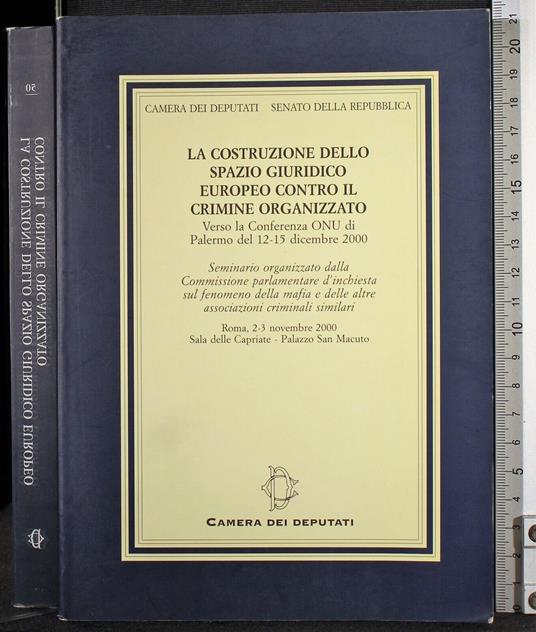 Costituzione dello spazio giuridico Europeo - copertina