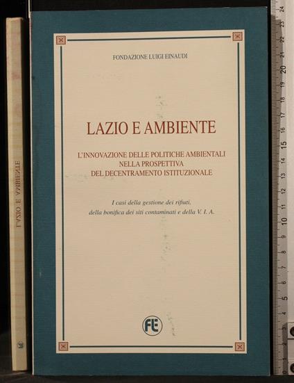 Lazio e ambiente - copertina