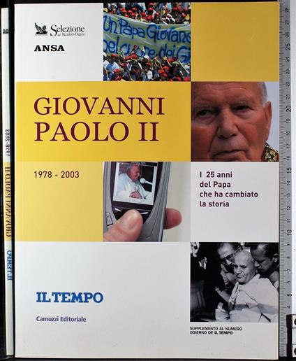 Giovanni Paolo II - copertina