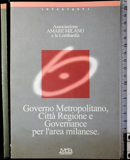 Governo metropolitano,città regione e governance area milanese - copertina
