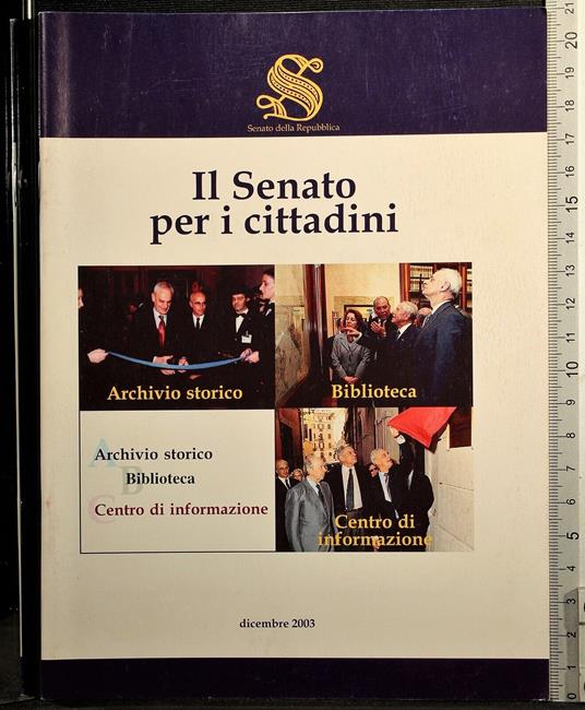 Il senato per i cittadini - copertina